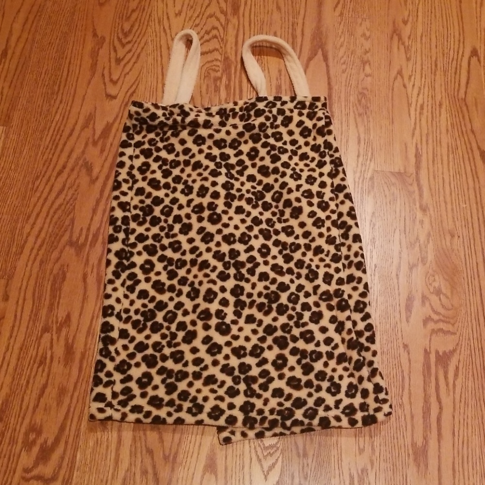Cheetah spa robe